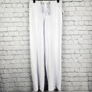 NWT Retrology Size S White Wide-Leg Pants